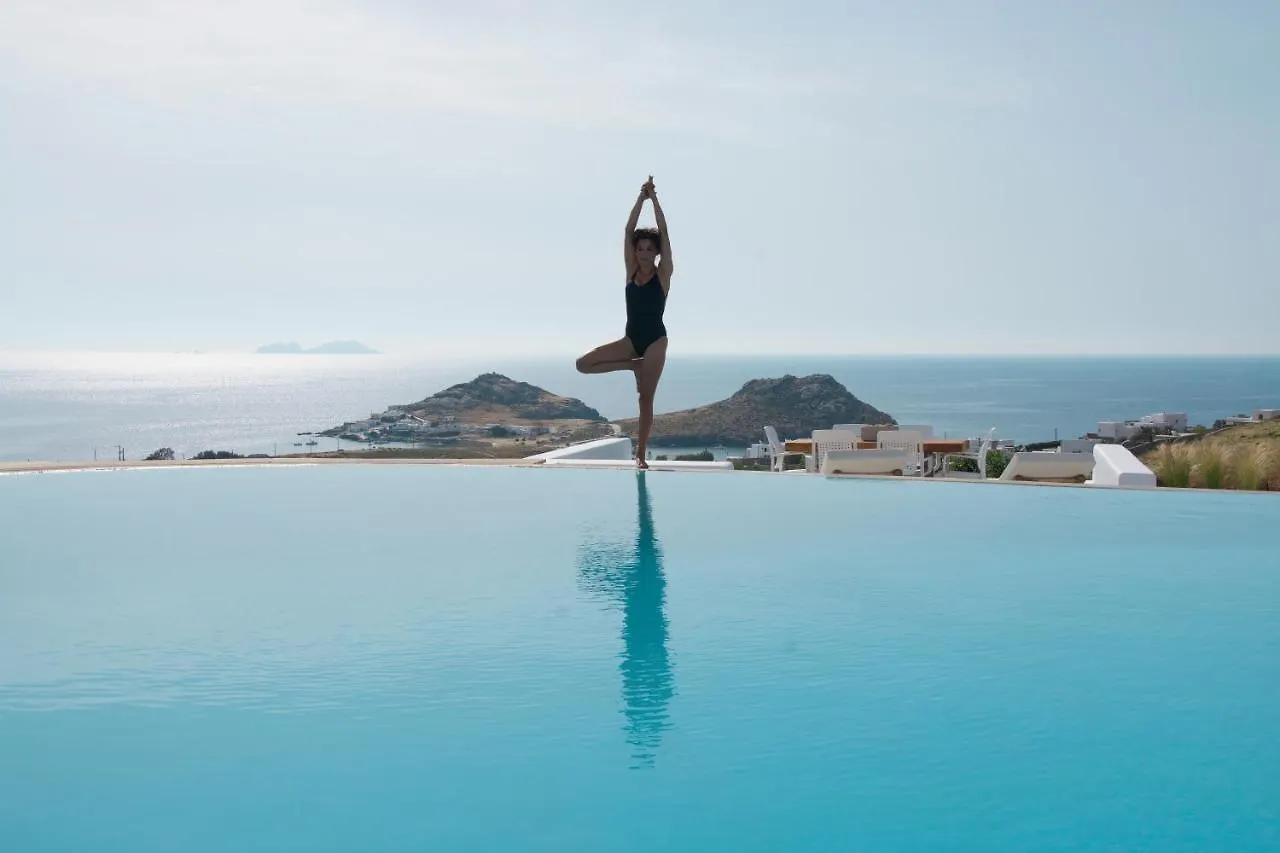 Spectacular Kalafatis Villa 5 Bedrooms Villa Vibhu Private Jacuzzis Infinity Pool