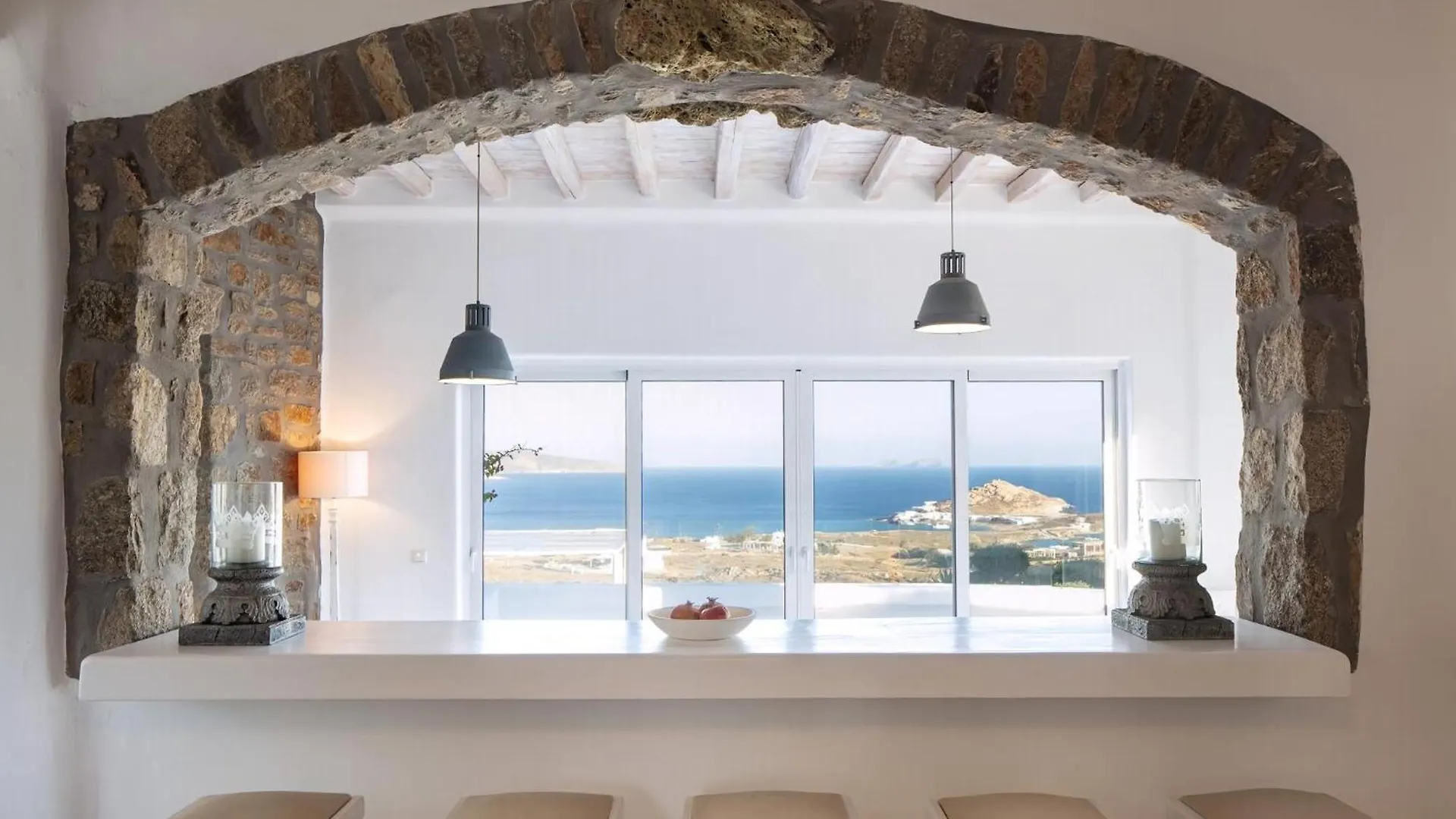 Spectacular Kalafatis Villa 5 Bedrooms Villa Vibhu Private Jacuzzis Infinity Pool 0*,  Grecia